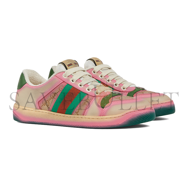 GUCCI WOMEN'S SERIGRAPHY SCREENER TRAINER 848220